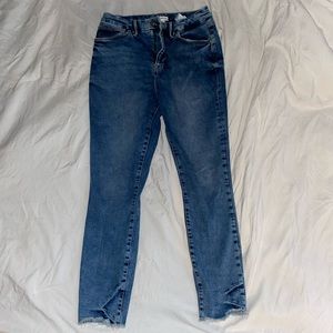 Good American Good Waist Crop Jeans